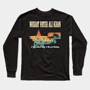 NUSRAT FATEH ALI KHAN BAND Long Sleeve T-Shirt